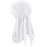 YANIKY Bandana Herren - Atmungsaktiv Kopftuch Sommer Durag, Face Kopf-&Nackenschutz Bandana Cap...
