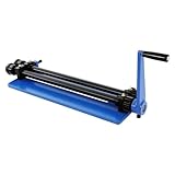 Rundbiegemaschine Manuell & Blechbiegemaschine 460mm Arbeitsbreite - Sickenmaschine mit 3 Runde...