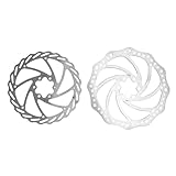 Fahrrad-Scheibenbremsscheibe 160 mm 180 mm |Hochfestes Eisen und Stahl für verbesserten Schutz...