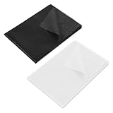 NCZCDZSW 2 Stück Bügelvlies 100 x 200 cm 55g/m² zum Aufbügeln Vliesstoff Dicker Stil Bügelvlies...