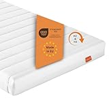 sleepling Matratze 80 x 200 x 11 cm, Rollmatratze Duo Wendematratze, Komfortschaummatratze, Made in...