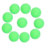 SHERCHPRY 50 Stück Matte 40mm Kunststoff Tischtennisbälle in Hellgrün Nahtlose Langlebige Spiel...