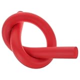 SOLUSTRE Golf Übungsstock Rot Weicher Golfschwungtrainer Tragbares Golftrainingsgerät für Indoor...