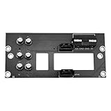 HEEZOU Doppelte 2 5/3 5 Zoll Festplatten Backplane Chassis Adapterplatte Großer 4D Netzteilspeicher...