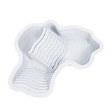 TOWARDSNAN Reptiles Water Container Water Bowl with Steps Access Easy Cleaning Turtles Bath Station...