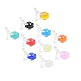 Cocoarm 20 Stück Silikon-Nasenklammer, wasserdichte Schwimm-Nasenklammer für Erwachsene und,...