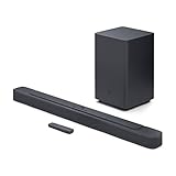 JBL Bar 2.1 Deep Bass MK2 – 2.1-Kanal-Soundbar mit kabellosem Subwoofer für Heimkino Sound-System...