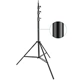 NEEWER Heavy Duty Light Stand Metall 13ft/4m verstellbares Fotografie Stativ mit eingebautem...