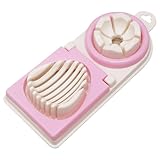 DECORNIJIA Multifunktionaler Eierschneider aus Robustem Material Lebensmittelecht mit Zwei...