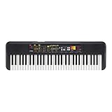 Yamaha PSR-F52 Digital Keyboard, schwarz – Kompaktes digitales Keyboard für Einsteiger mit 61...