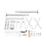 Elektrogrill, Drehspieß, Grillspieß, 2,5 U/min, 360 ° drehbar, 5 Höhen, leicht zu reinigen,...