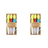 Generchin 6X Waschbares Kreidepinsel-Set für Gehwege, Weich, mit Schaumstoff-Pinselkopf,...