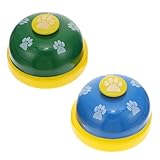 Housoutil 2 Stück Service Rufglocke Langlebige Tischklingel aus Sicherem Material laut und Klar...