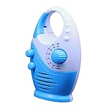 Operitacx Bad Radio Tragbarer Radiolautsprecher Mit Abdeckung Und Klarem Signal Für Küche Und...