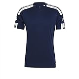 Adidas Herren Squadra 21 Jersey SS T-Shirt, team navy blue/white, Medium