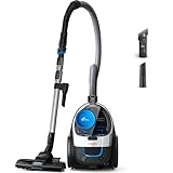 Philips PowerPro Compact Staubsauger – Leicht, Kabellos und Beutellos, 900 W Saugleistung,...