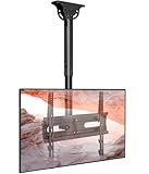TV Deckenhalterung Verstellbare Halterung für die meisten LED-, LCD-, OLED- und...