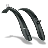 SKS GERMANY BEAVERTAIL SET Schutzblech-Set für Touren- und Trekkingbikes (Fahrradzubehör aus...