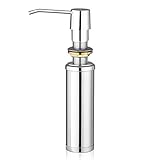 Seifenspender,250ml Edelstahl Dispenser Pumpflaschen Pumspender Seifendosierer Container für...
