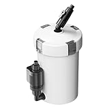 SunSun HW-603B Aquarium Außenfilter 400 L/h mit 3 Filterschwämmen und 1 Filtervlies, Filtermedien,...