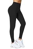 Enjoyoga Leggings Damen High Waist [mit Innentasche] -Blickdicht Sporthose Laufhose für Sport Yoga...
