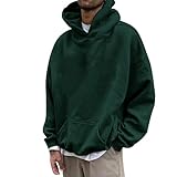Hoodie 164 Herren Winter Zurück Brief Drucken Brief Oversize Lose Plus Größe Mit Kapuze Pullover...