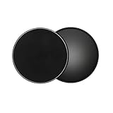 Tuokay, 2er Doppelseitige Gliding Discs, Fitness Disc Slides für Fitnessstudio, Zuhause, Yoga,...
