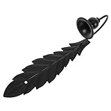 Sosoport Wandkerzenhalter aus Metall Blattform Eleganter Wanddeko Kerzenständer für Stimmungsvolle...
