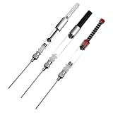 ZUNOXAZ 3 Stück Teiliges Edelstahl Tintenfüllgerät für Füllfederhalter Leicht zu Reinigen mit...