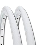 2 DEESTONE REIFEN 700 X 23C (23-622) WEISS FÜR RENNRAD BDC SINGLESPEED FIXED