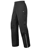 33,000ft Regenhose Herren Wasserdicht Full Zip Wanderhose, Atmungsaktiv 2-Lagen Überziehhose...