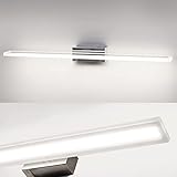 DILUMEN Spiegellampe Bad 60cm 1600lm,Spiegelleuchte bad, Badlampe wand Edelstahl,15w Spiegel Lampe...