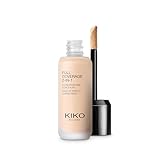 KIKO Milano Full Coverage 2-in-1 Foundation & Concealer 01 - WR 01, 2-In-1-Foundation Mit Concealer,...