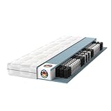 BMM Matratze 80x200 cm Ortho Medic Taschenfederkernmatratze Härtegrad H3/Öko-Tex...