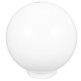 IWOWHERO Acryl Kugelleuchte Lampenschirm 200mm Durchmesser mit 95mm Öffnungsdurchmesser für...