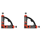 Brensty 2X Winkelklemme für die Holzbearbeitung, 30-90 Grad Verstellbar, Rechtwinkliges...