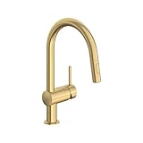 Grohe 31378GN3 Minta Küchenarmatur, Doppelstrahl, 1,75 GPM, gebürsteter Sonnenaufgang