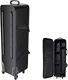 MYOYAY Fotostudio-Ausrüstungstasche, Rolltasche, 101 x 33 x 22 cm, Trolley-Tragetasche mit Rädern,...