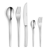 PURESIGNS ELF Besteckset 30‑teilig Edelstahl, poliert, rostfrei – elegantes Premium‑Design,...