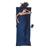 COCOON Unisex – Erwachsene Leicht-Reiseschlafsack,Rechteck,220 x 90cm,100% Mikrofaser, 1,...