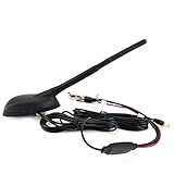 Auto Dab GPS FM Antenne aktiv verstärkt Top Dach Mount Staubdicht Fahrzeug Universal für...