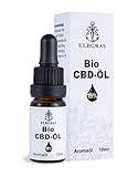 Bio CBD Öl 15% - Elbgras - Deutsches Bioprodukt - Hanföl Cannabis Tropfen mit 1500mg Cannabidiol...