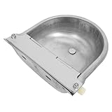 UPKOCH Kuh Trinkbrunnen Automatischer Hundewasserspender Wasserzufuhr Selbstfüllender...