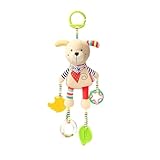 Activity Spieltier Baby - Niedliche Plüschtier Rassel Mit Glocke Und Haken, Hängendes Tier...
