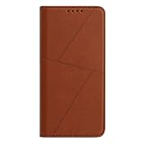 Hülle Case für Samsung Galaxy M55 5G Kunstleder Lederhülle Stoßfeste Handyhülle Ständer...