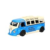 ZHRDWE Modellauto Metall 1:32 Für Volkswagen Bus T1 VW Legierung Metall Druckguss Auto Modell...