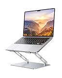 Orlian Laptop-Ständer, verstellbarer Aluminium-Laptop-Ständer für den Schreibtisch, ergonomische...