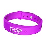 Vibrierendes Wecker-Armband – geräuschlose Vibrations-Erinnerungsuhr, Tiefschlafhilfe | Timer...