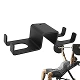 Hantelständer, Wandhalter Rack Für Hantelstangen Im Garage Gym, Platzsparendes Trainingszubehör...