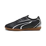 PUMA Herren Vitoria IT Soccer Shoe, Black White, 41 EU